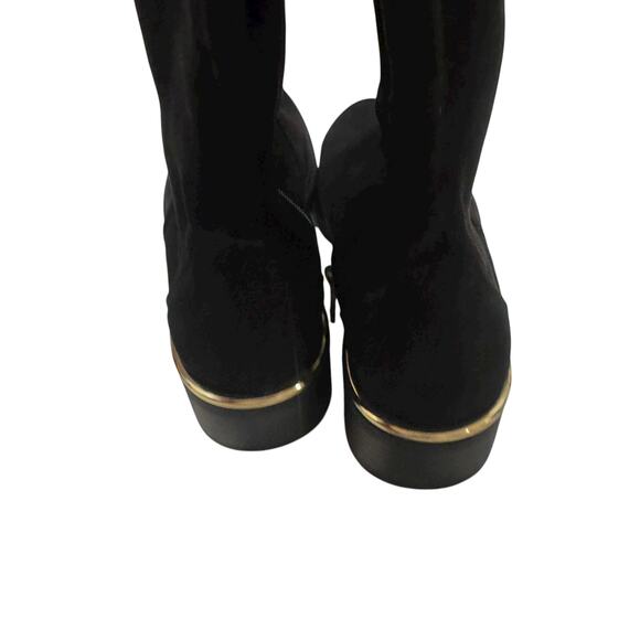 Kenneth Cole New York Levon 2.0 Stretch Boots Round Toe Black Size 6.5 NWOT - Picture 7 of 13